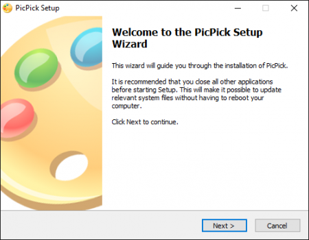 Установка программы PicPick